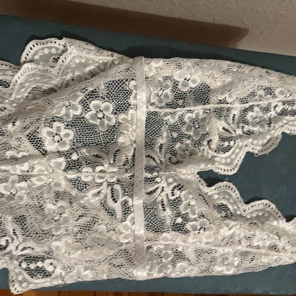 White sexy detailed lace bodysuit ** - Picture 11 of 14
